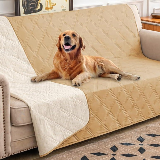 Ameritex Waterproof Dog Bed Cover Pet Blanket with Anti-Slip Back for Furniture Bed Couch Sofa