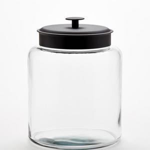 2 Gallon Anchor Montana Jar with Black Metal Cover