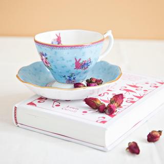 Candy Teacup & Saucer, Set of 4