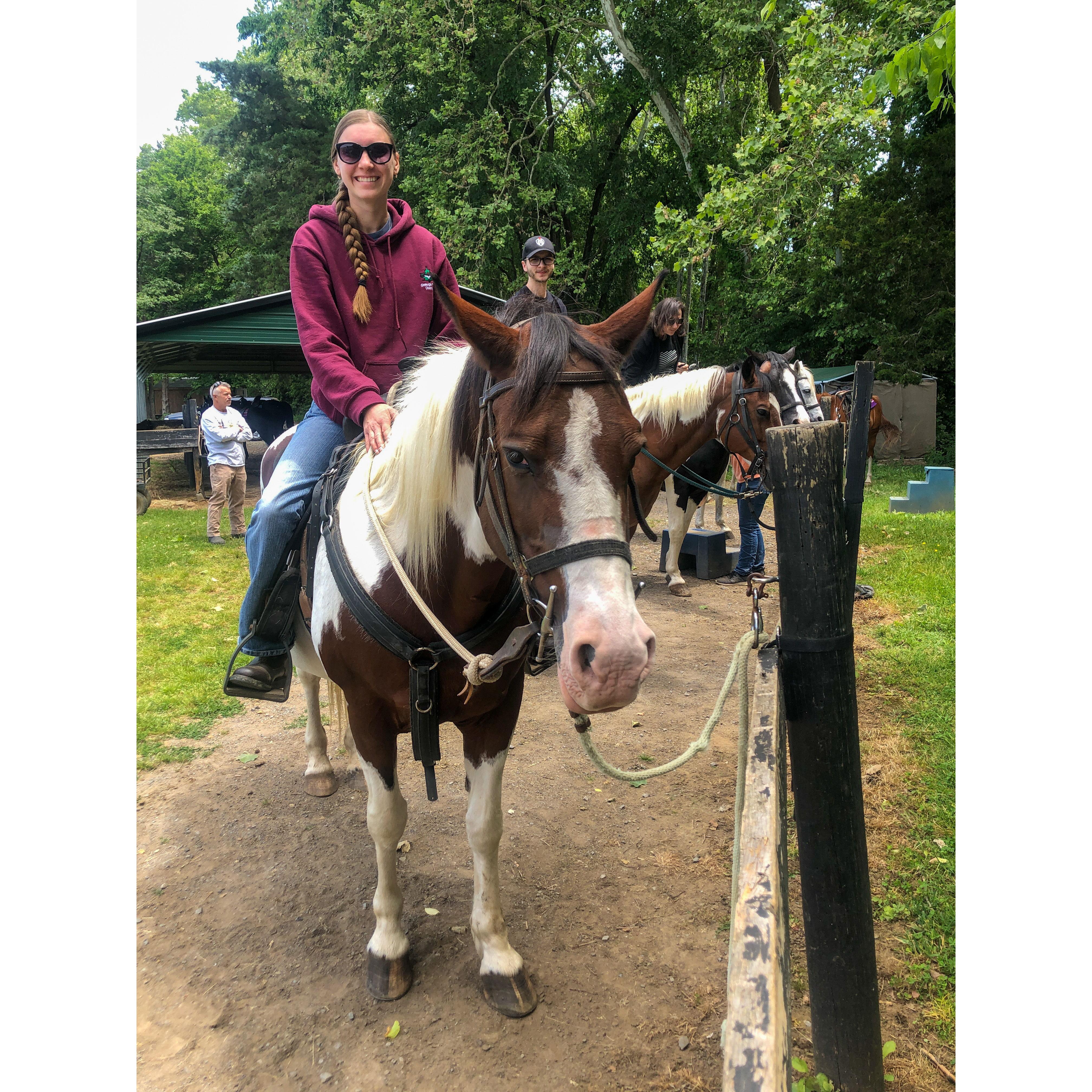 Horseback riding in Virginia