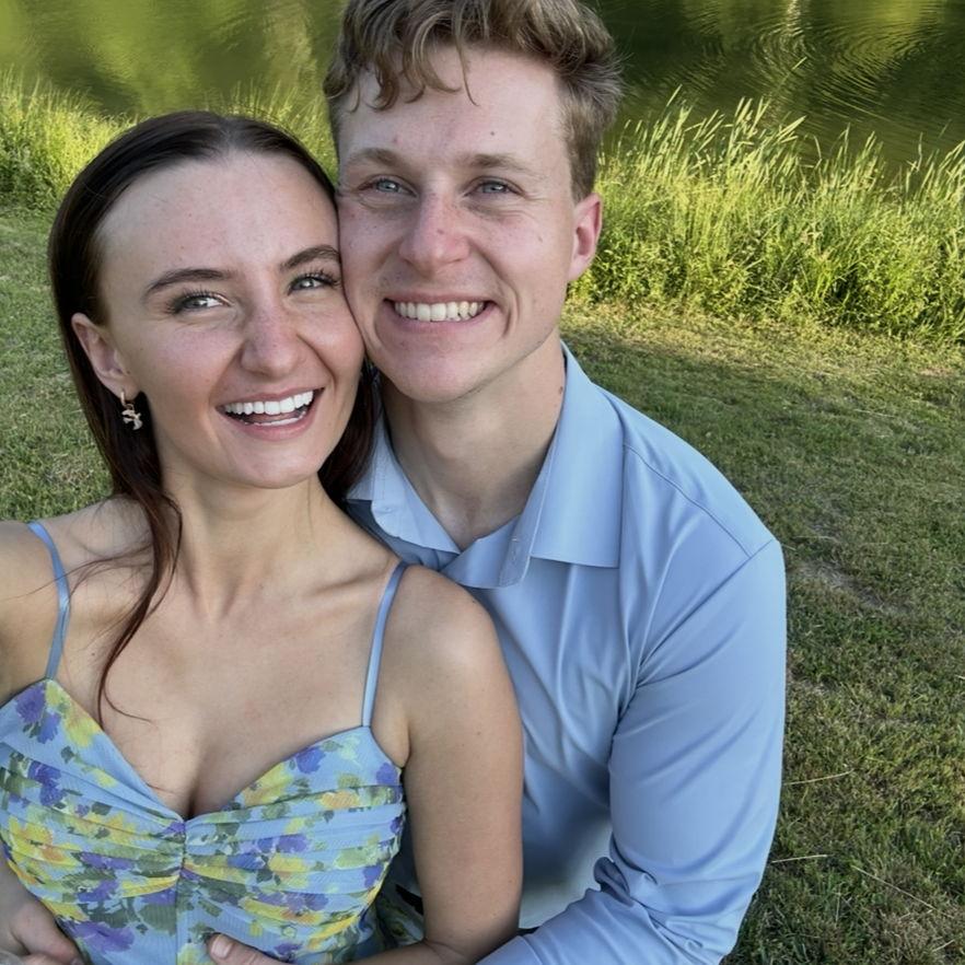 Attending our friends' wedding in May
