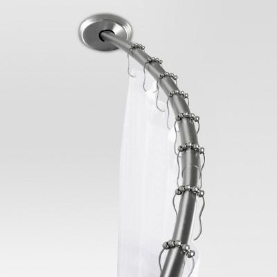 2 Way Mount Curved Shower Rod - Threshold™
