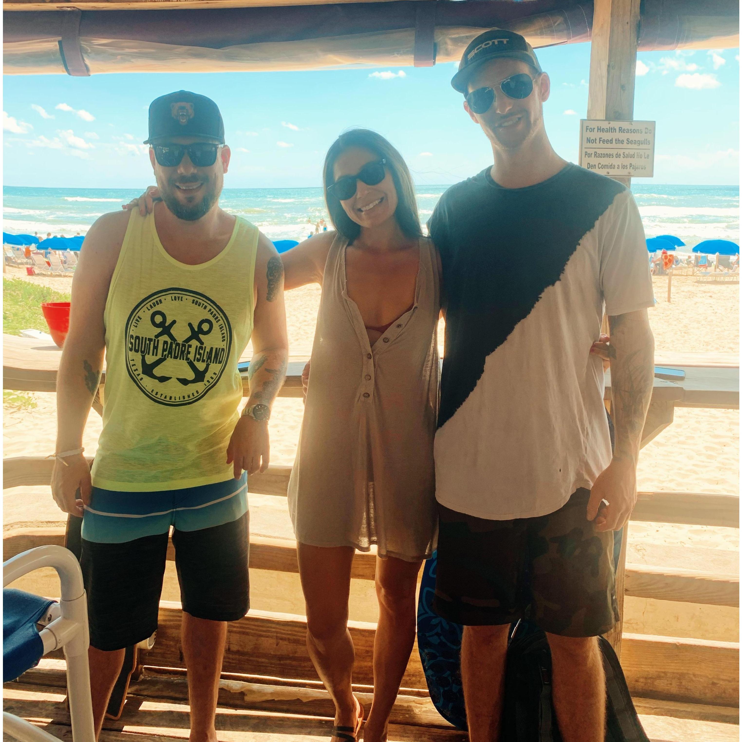 South Padre Island, Texas. Visiting Kaila's cousin, Caleb while he was vacationing there. June, 2020