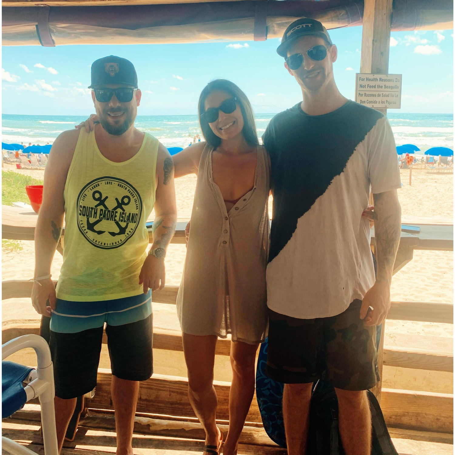 South Padre Island, Texas. Visiting Kaila's cousin, Caleb while he was vacationing there. June, 2020