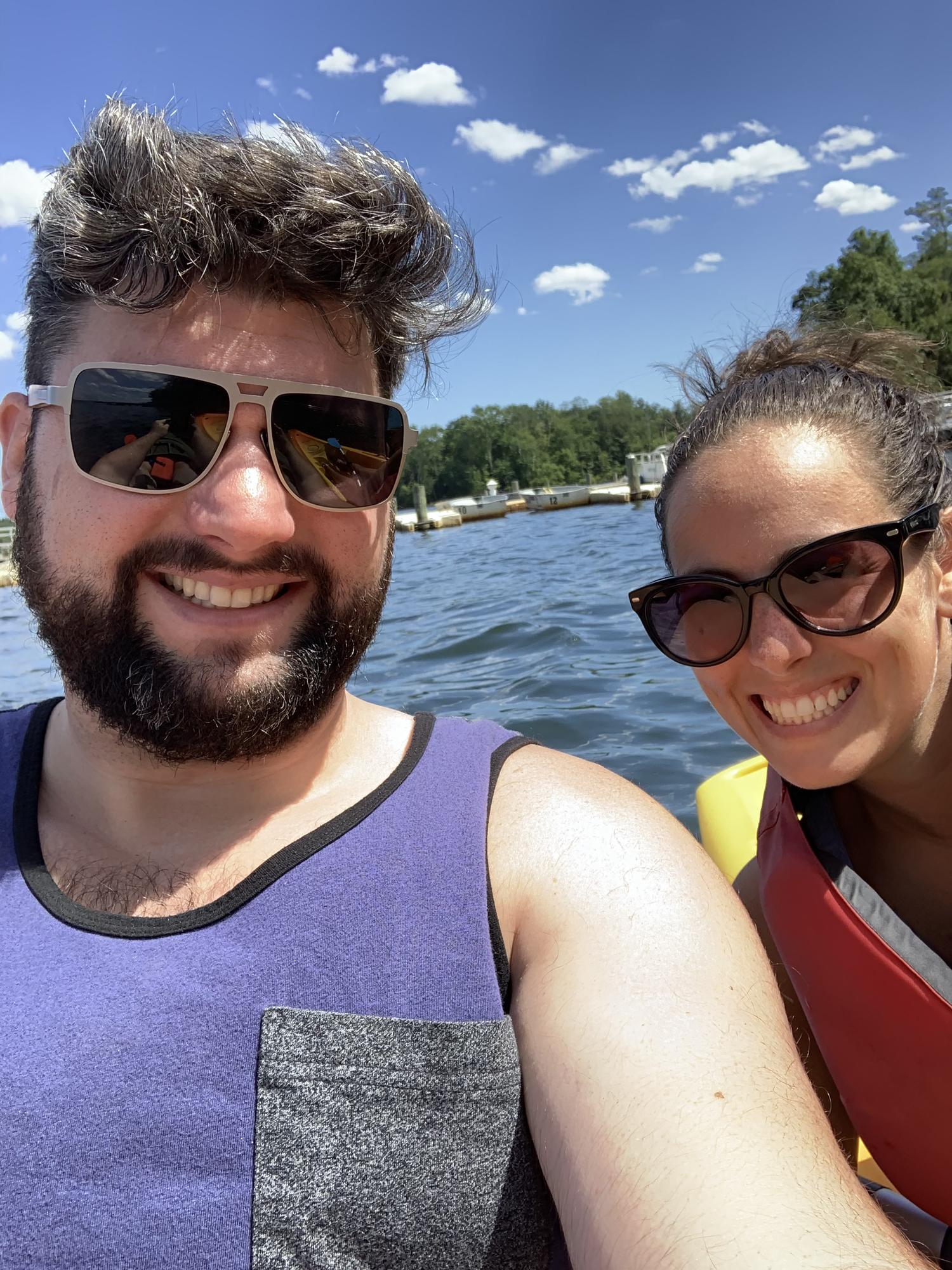 Kayaking at the Manasquan Reservoir