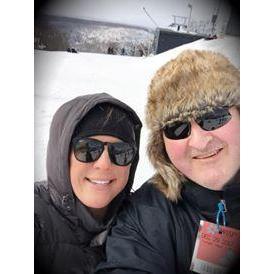Our first ski trip together. Neither one of us had skied in FOREVER 😬. WISP Resort,