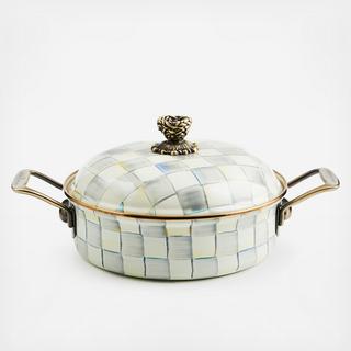 Sterling Check Steel, Stainless Steel 3 Qt. Casserole