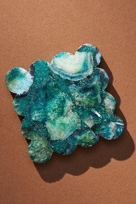 Eyelet Agate Coaster