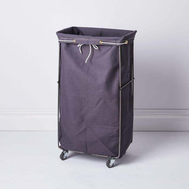 Elevated Laundry Basket