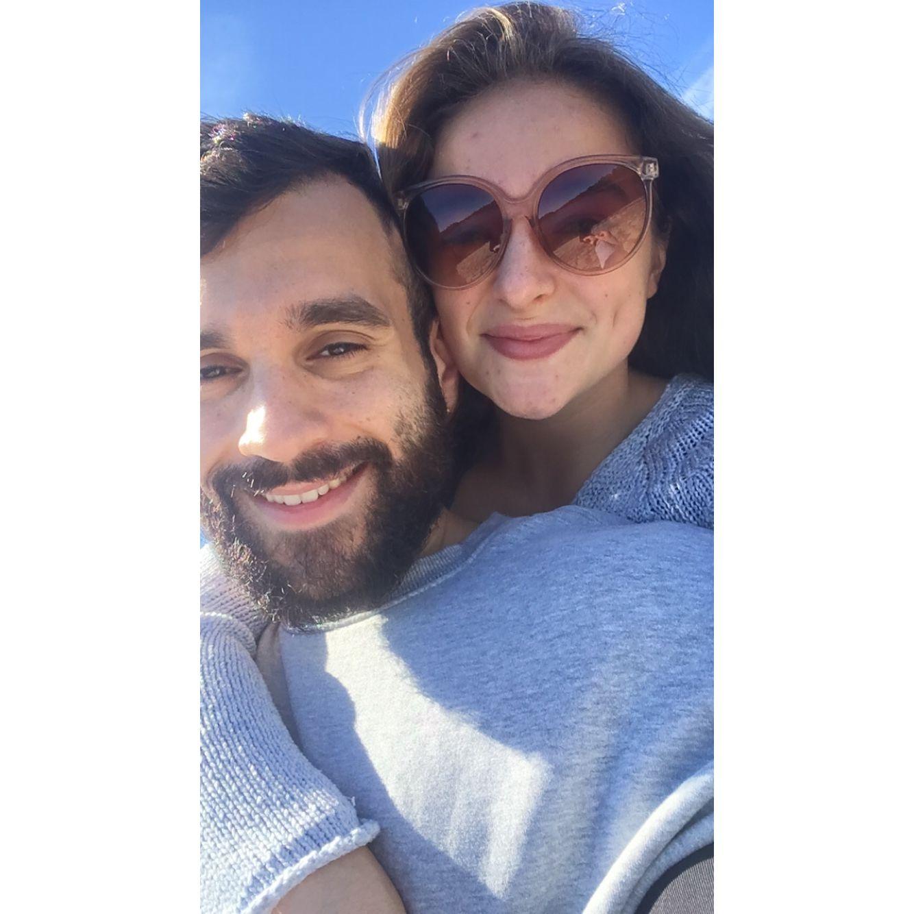 November 2018 - Days after moving in together