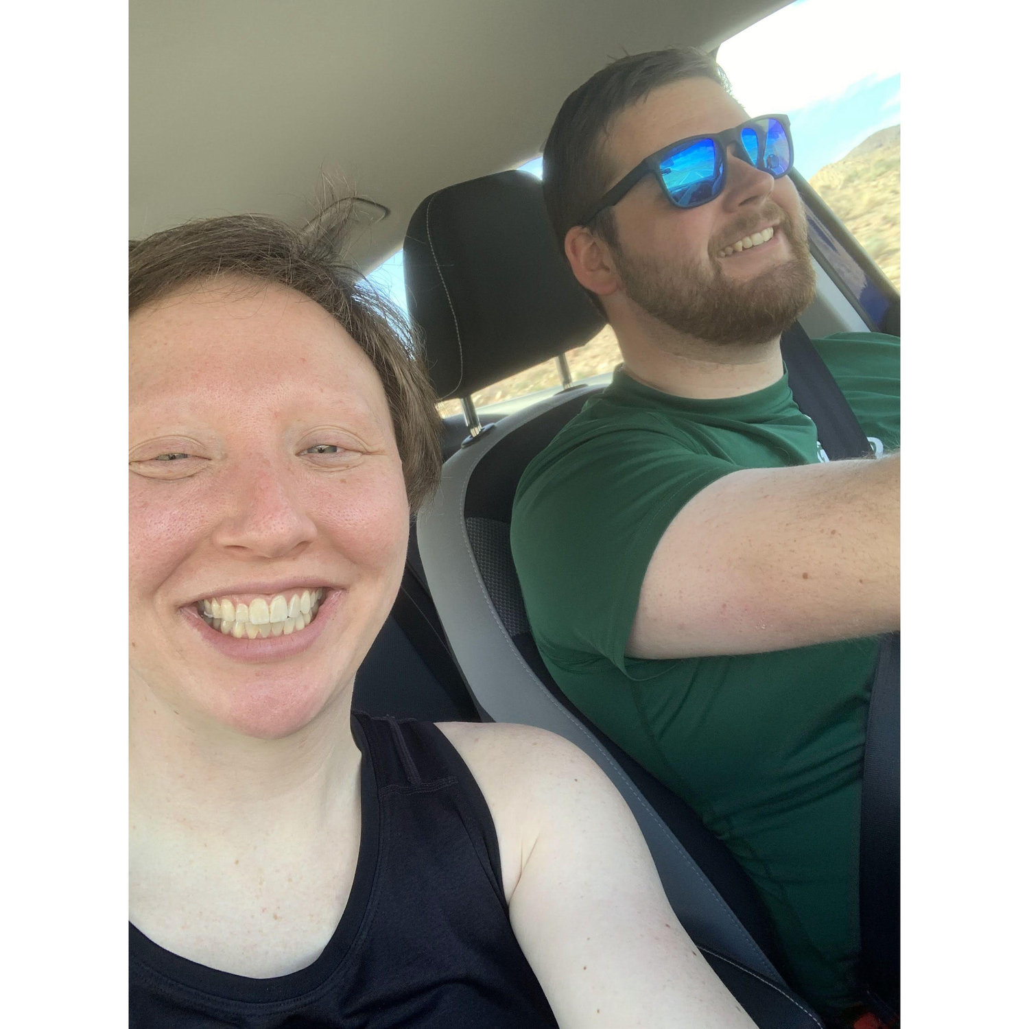 Traveling to Death Valley after Reina & Owen's wedding!
