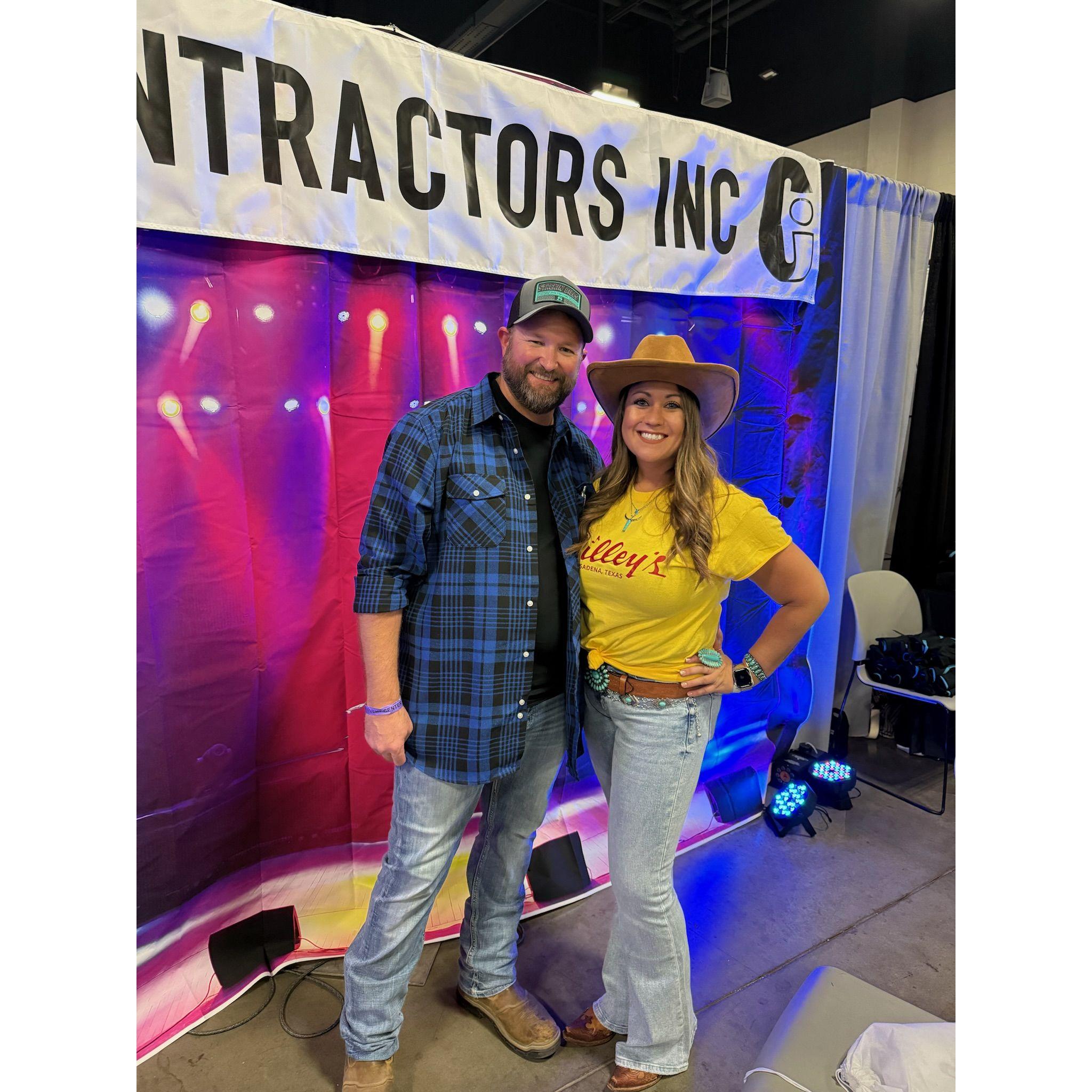 Another work event, another theme - Battle of the Bands! Robyn was the Apartment Association Trade Show co-chair! Mike as Luke Combs and Robyn as Miranda Lambert!
