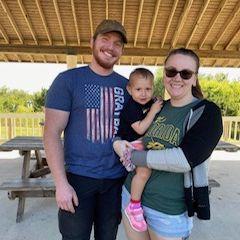 Celebrating Nora's 2nd birthday in Florida