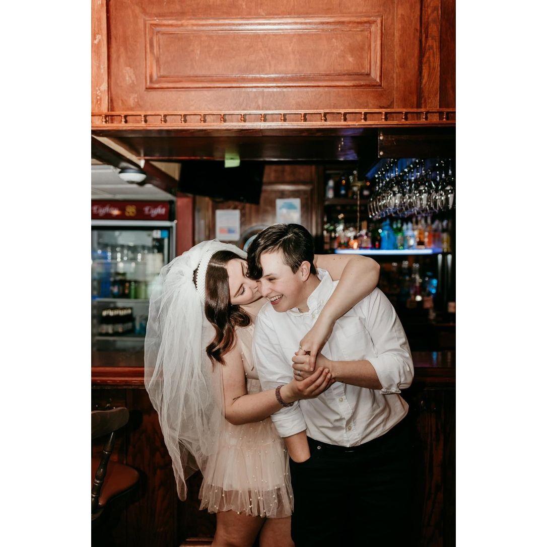 People thought we eloped during this photoshoot and it makes sense.