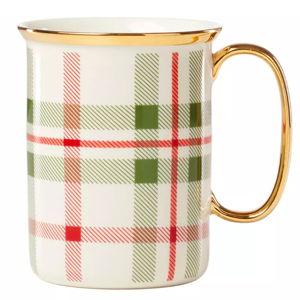 Lenox Holiday Plaid Coffee Mugs (Set of 4)
