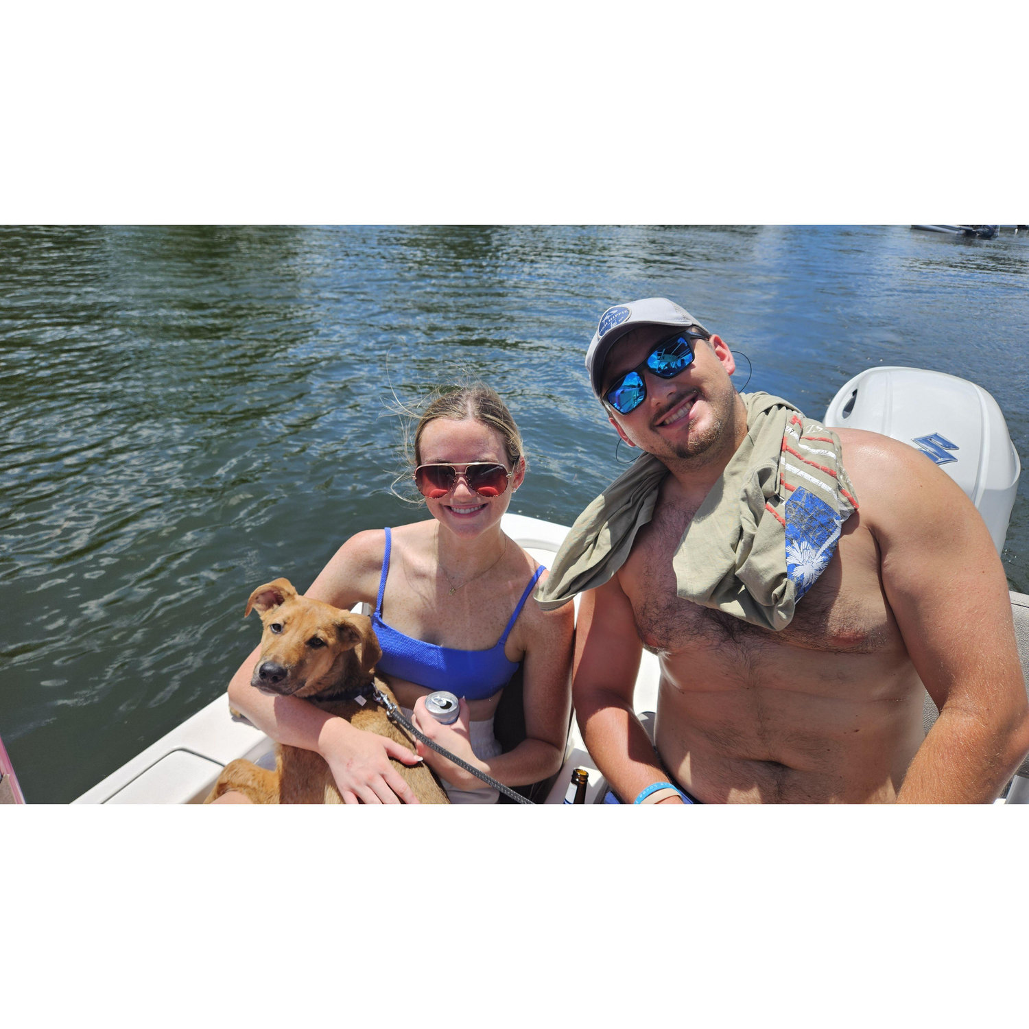 Haven, Blake, and the newly adopted baby