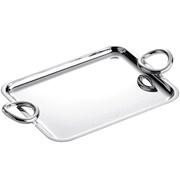 Christofle Vertigo Silverplated Tray - Large