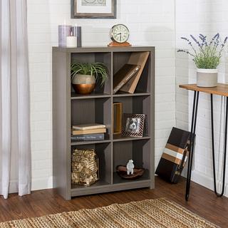 Premium Laminate 6-Cube Storage Shelf