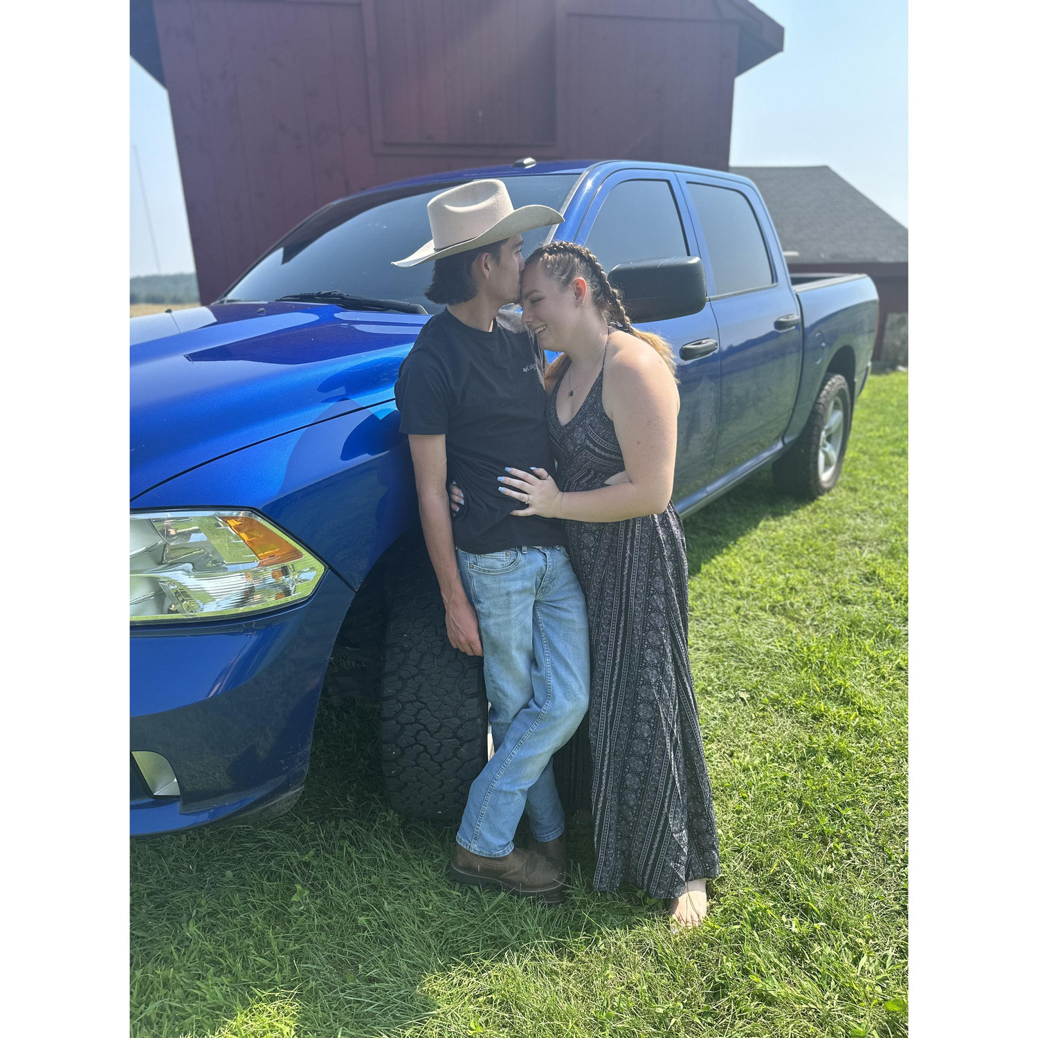 Our first photoshoot together