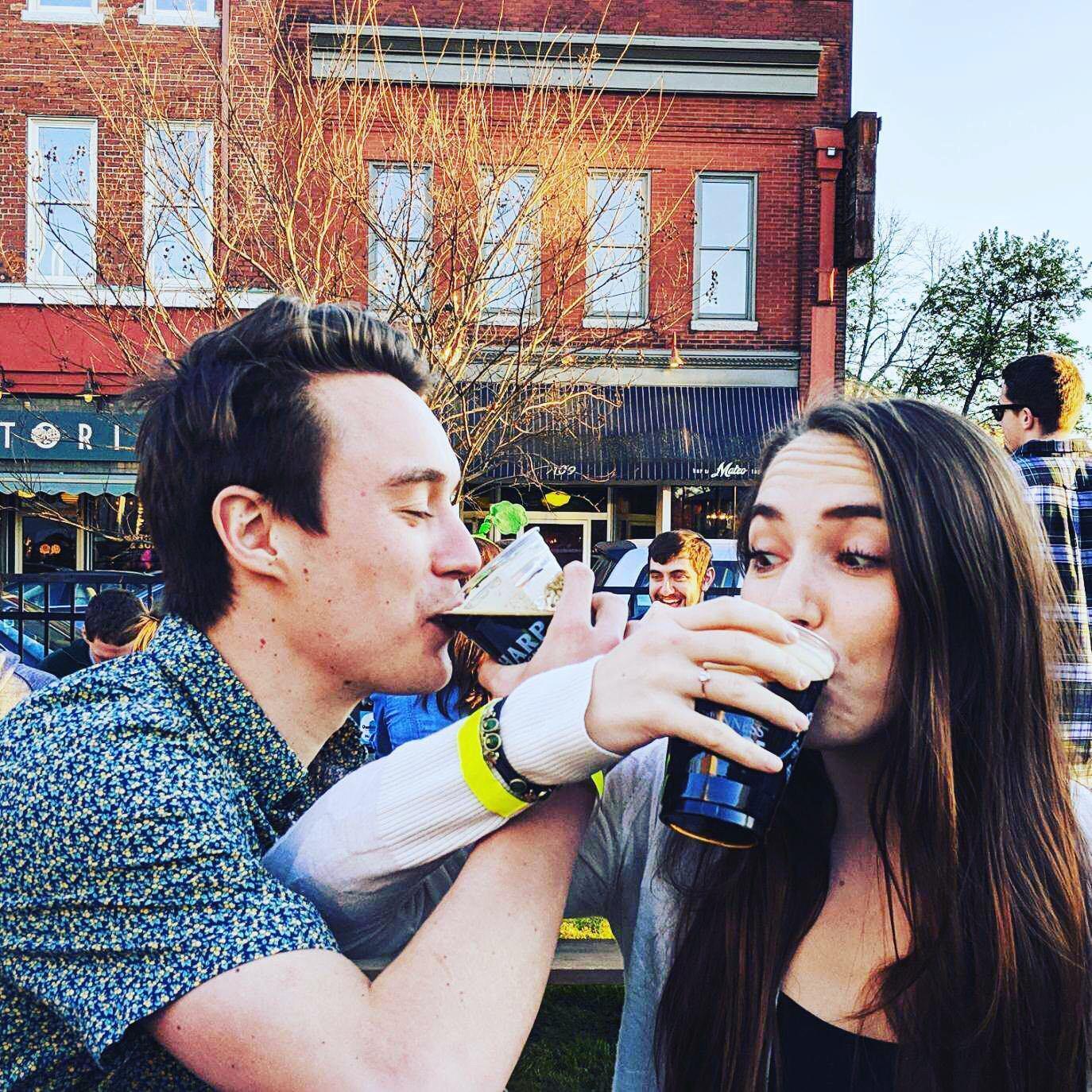St. Patrick's Day and our anniversary 2019.