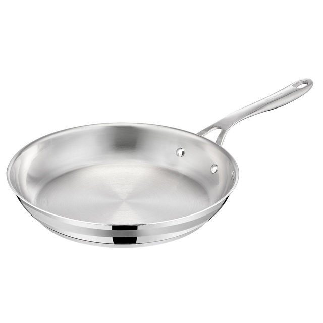 T-fal 11" Stainless Steel Fry Pan by Jamie Oliver, Silver