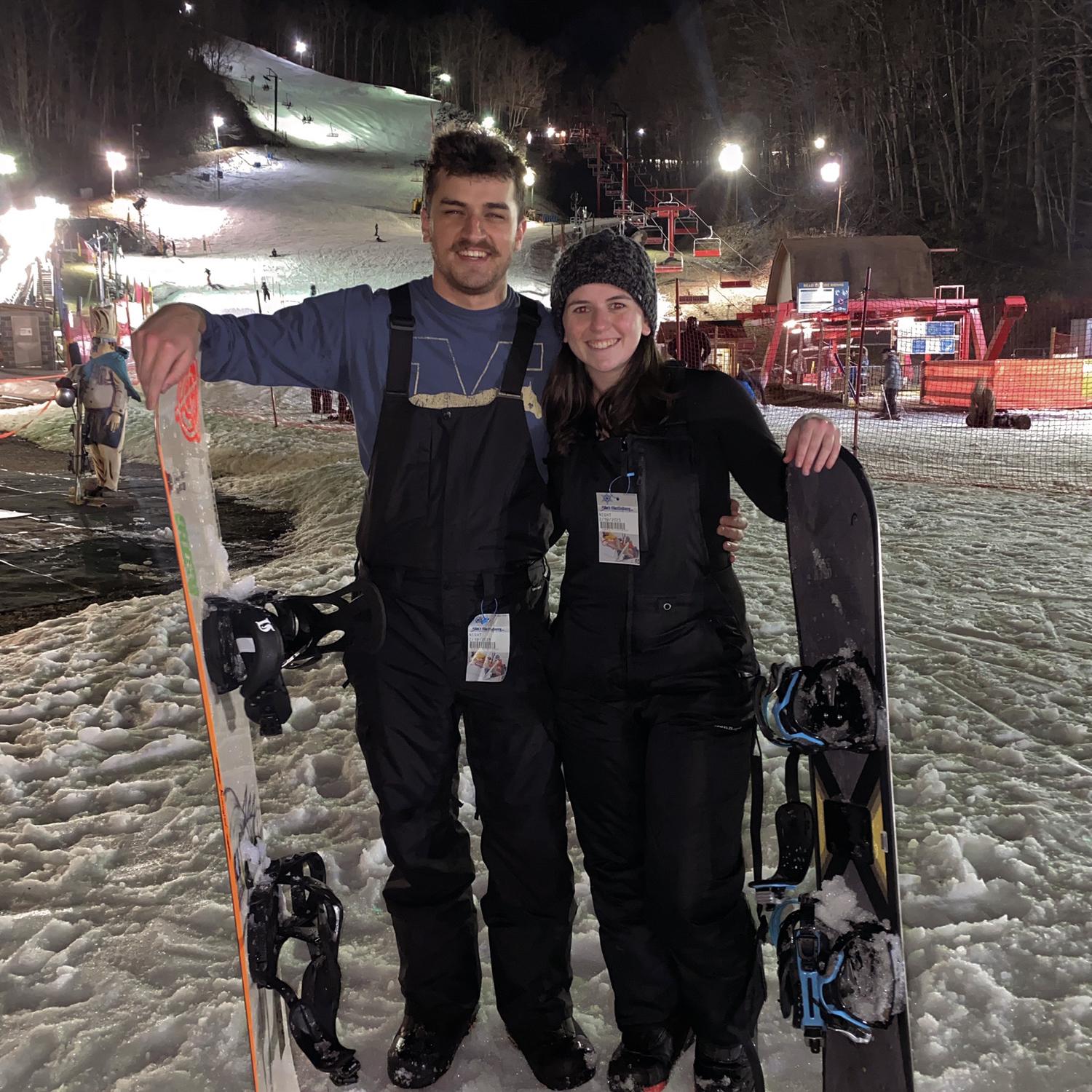 snowboarding! Not good... yet