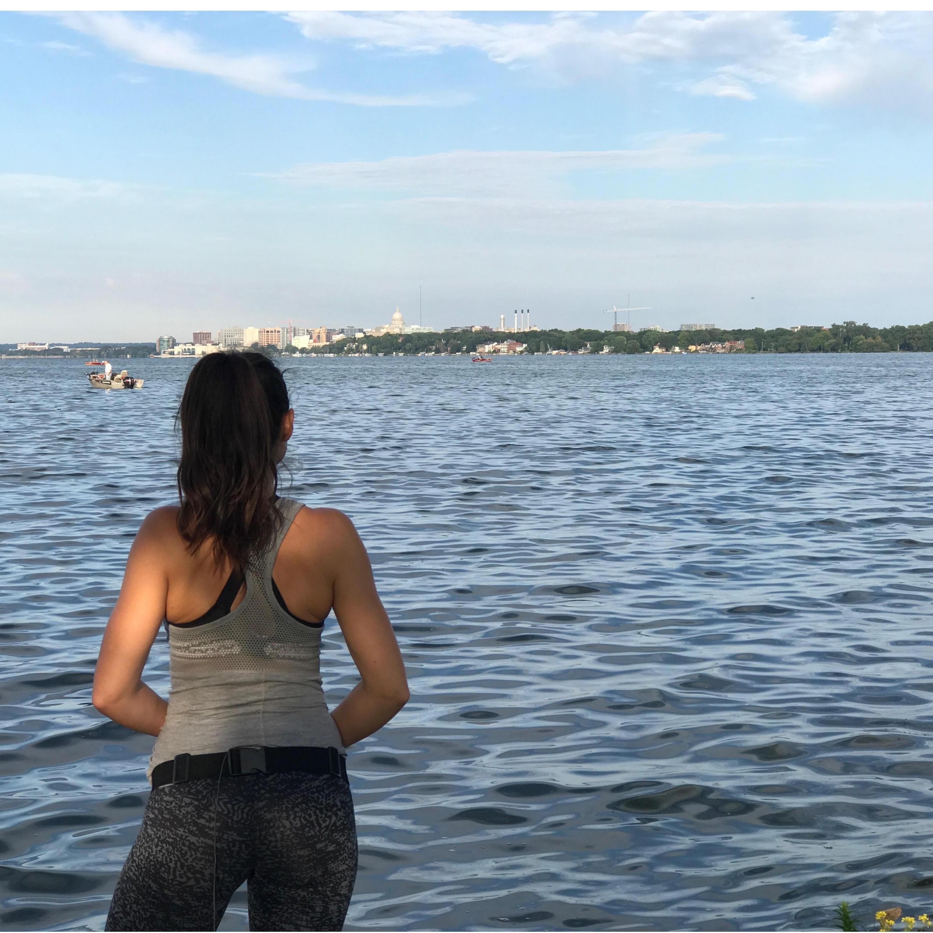 One of our running views
