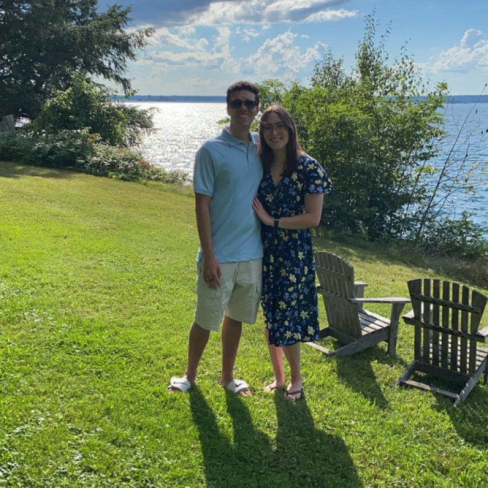 Little did we know, he would propose in this shirt a little less than a year later 💍 This will also be where we’re getting married and there will definitely be some dancing ❤️