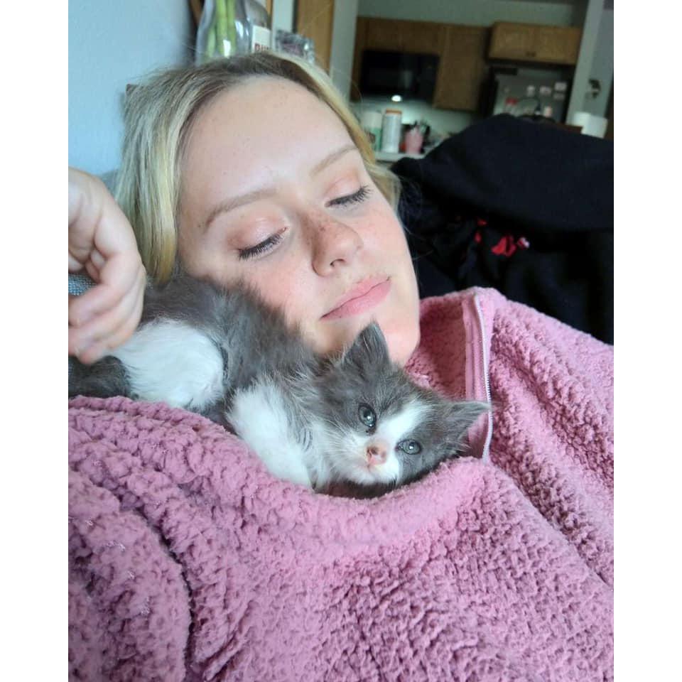 The day we brought home Cinder in 2021