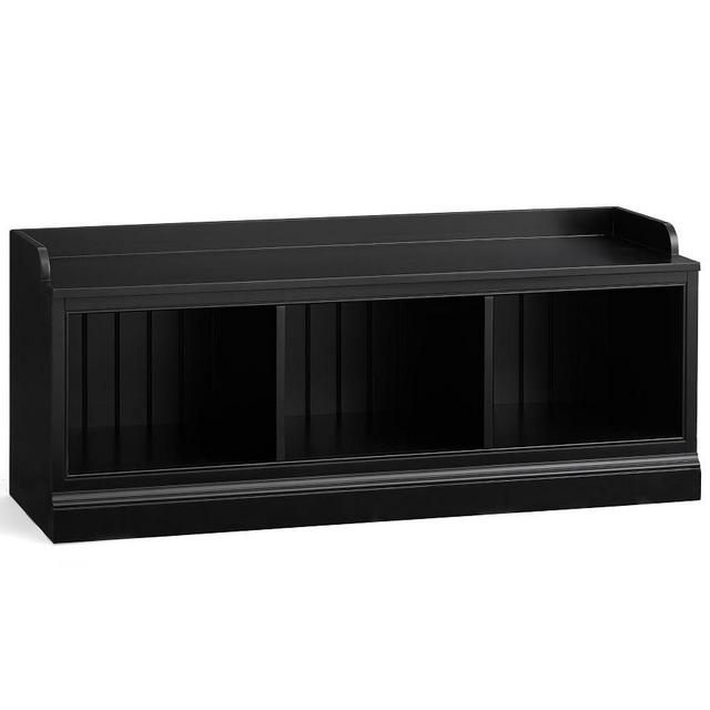 Aubrey Entryway Bench, Black