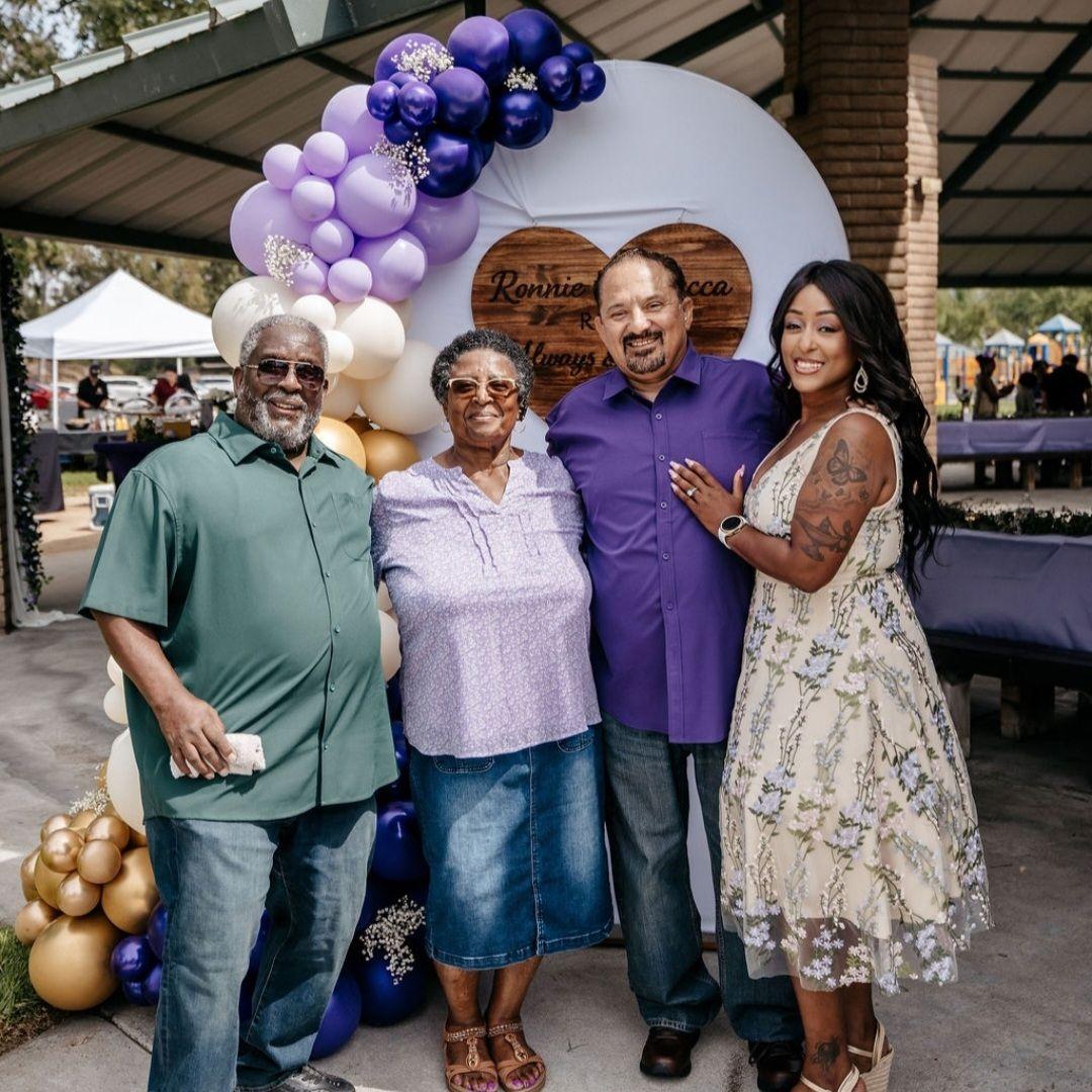 Engagement Blessings with Mom and Dad