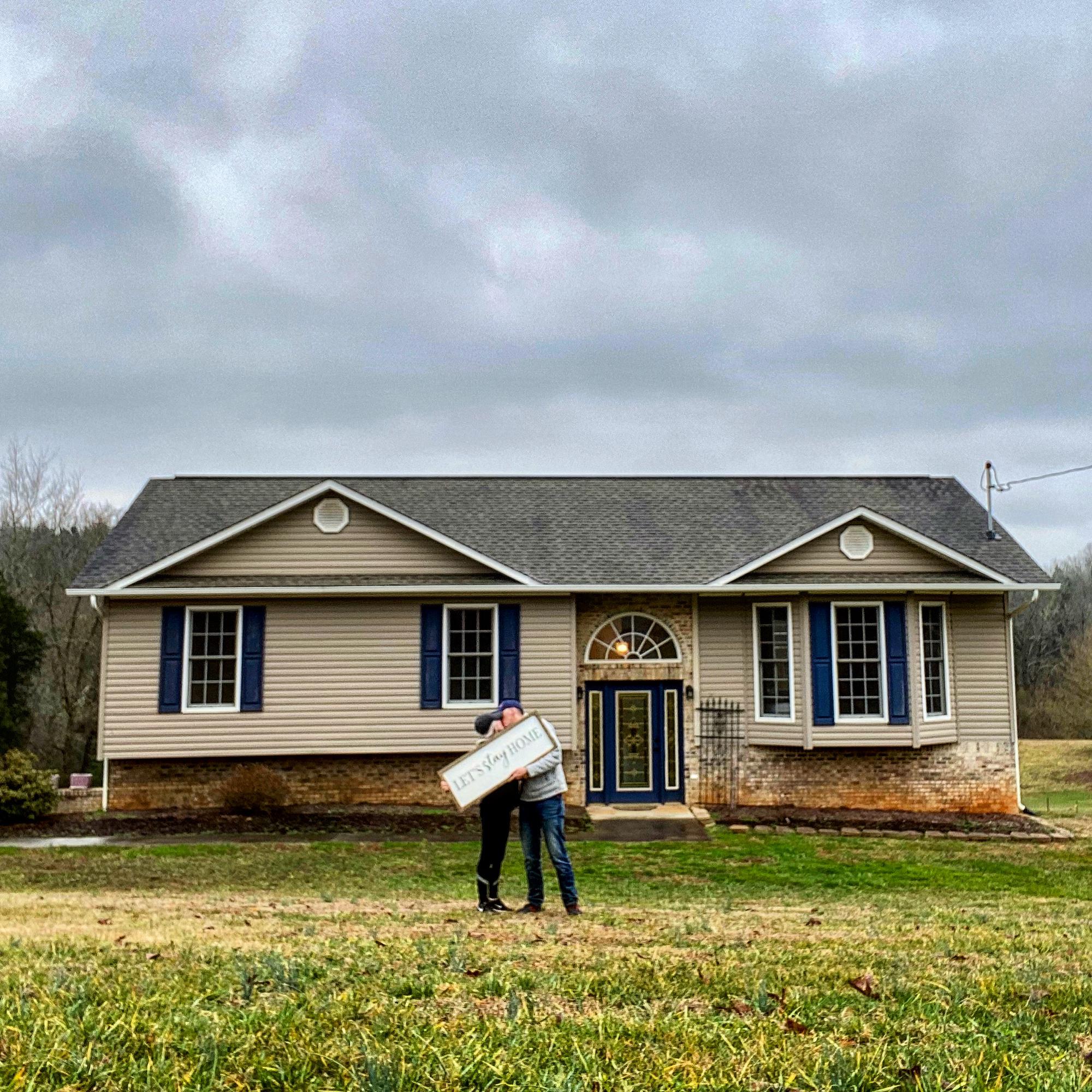 Our first house purchased in 2020!