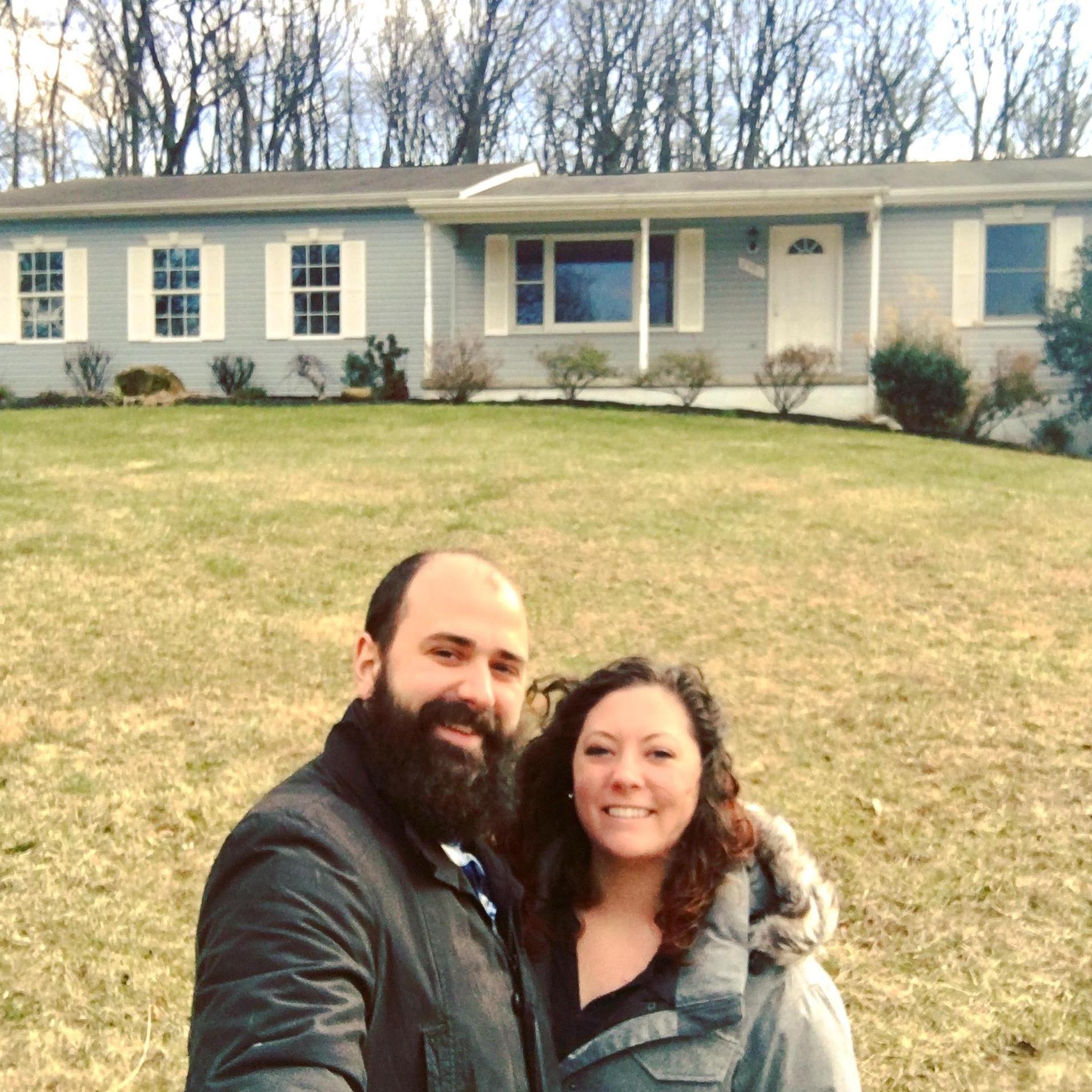 We bought a house! January 2017