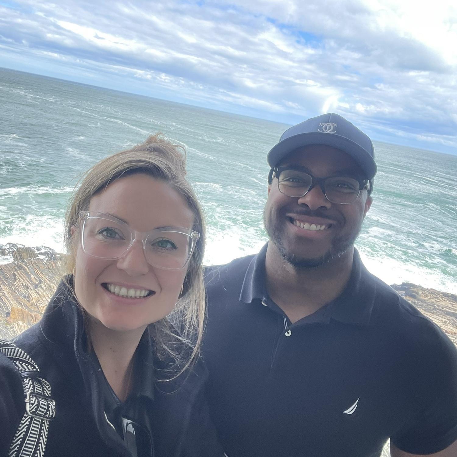 At the Cliff House Maine!
