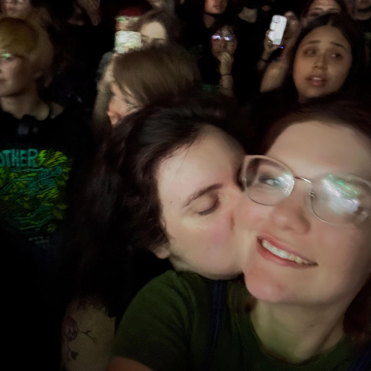 When we first became a couple at the Cavetown/Mother Mother concert