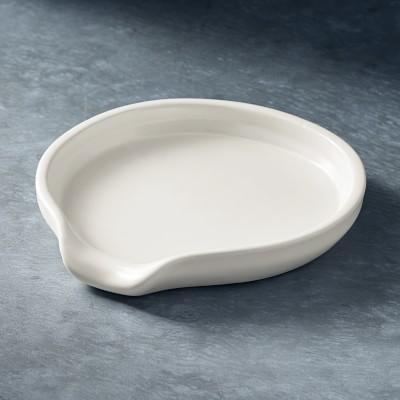 Williams Sonoma Open Kitchen Matte Ceramic Spoon Rest