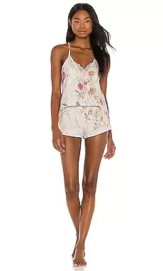 Gabrielle Charmeuse Cami Set Flora Nikrooz