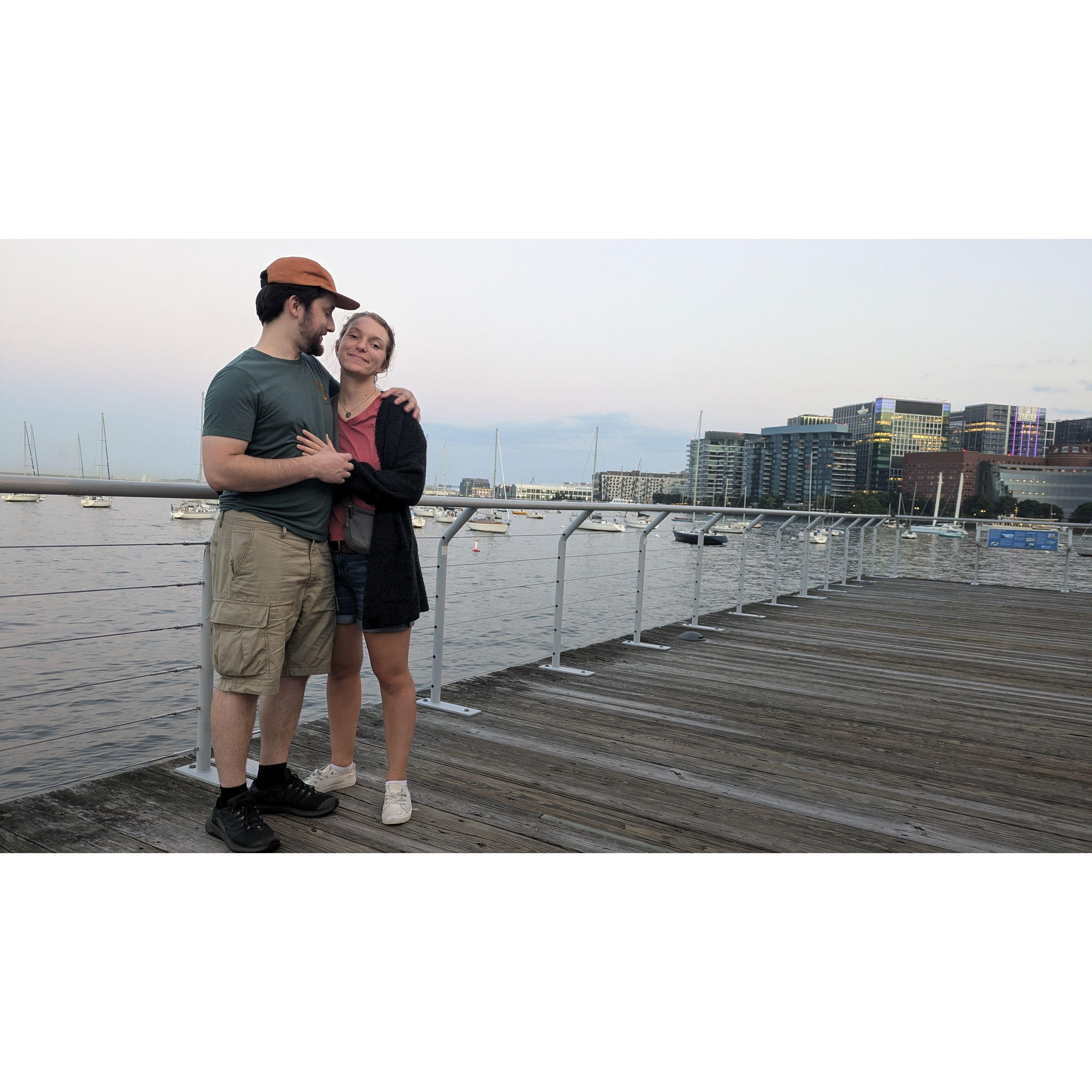 Birthday celebrations in the harbor