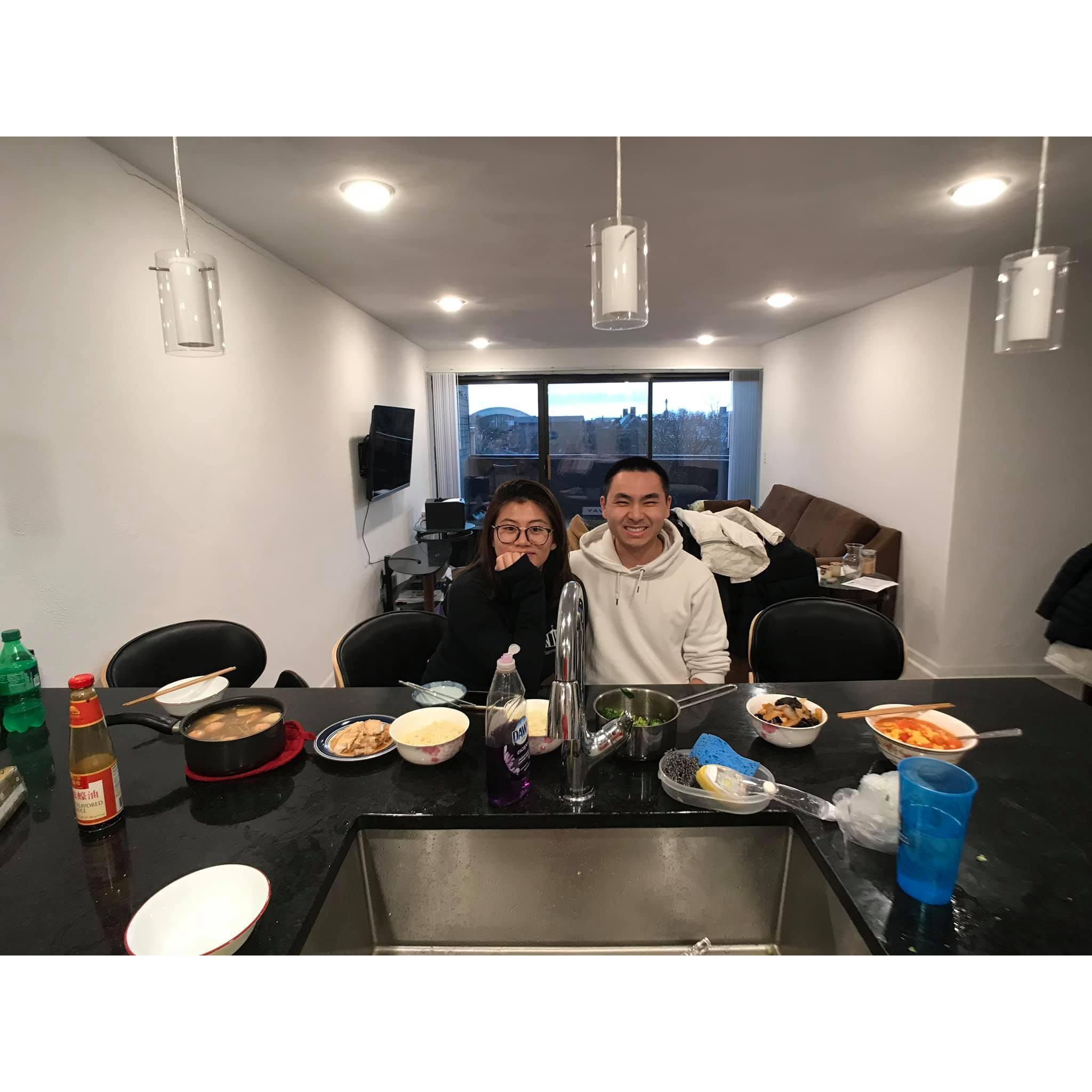 Brandon's surprise visit in Champaign
March 2019
