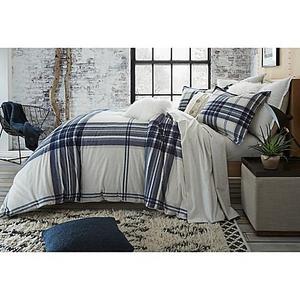 UGG® Dakota Plaid Cotton Flannel Duvet Cover