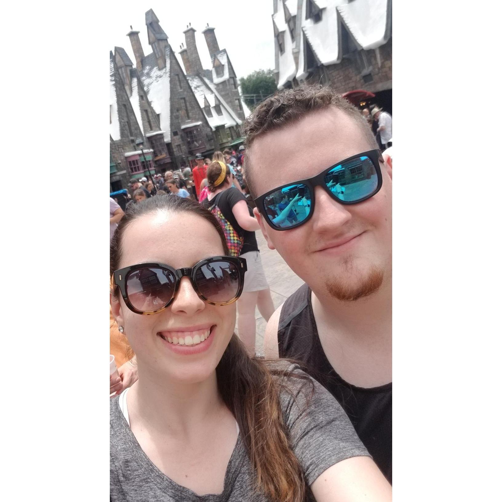 One of our favorite places...Harry Potter World