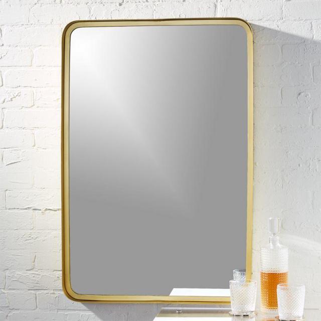 Croft Brass Wall Mirror