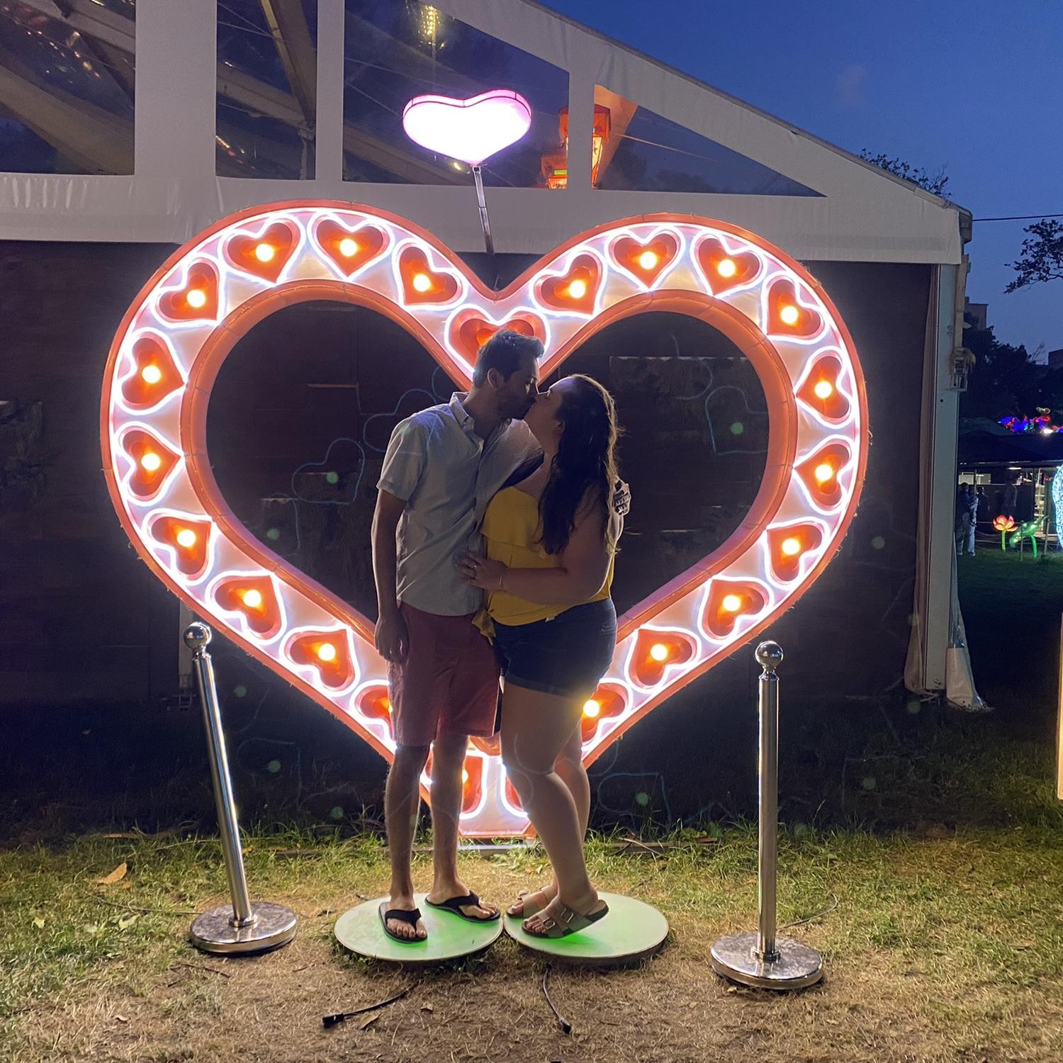 Chinese lantern festival in Philly, July 2022