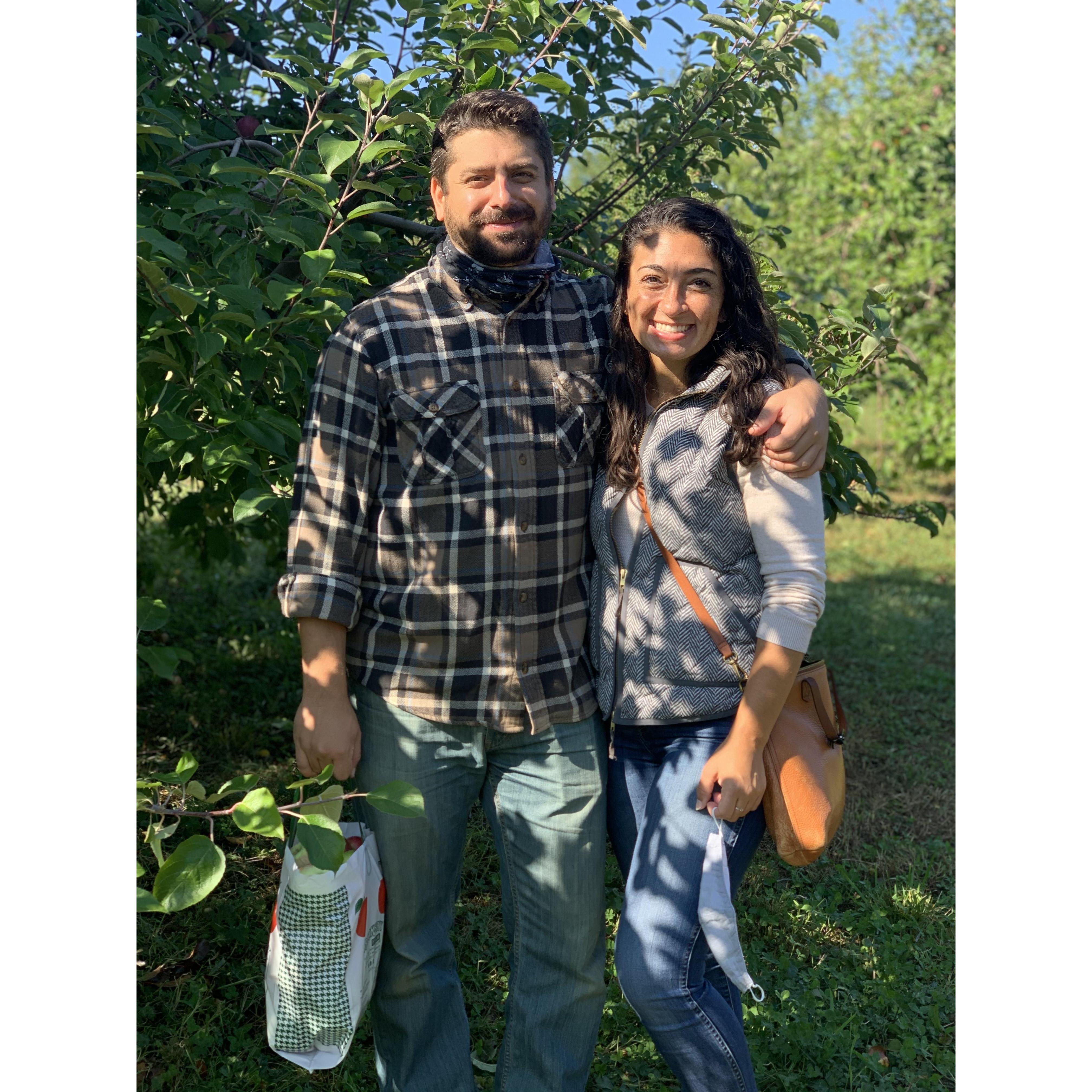 Nothing says autumn like apple picking