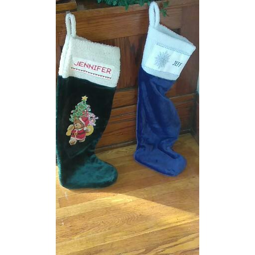 Our Christmas stockings. Christmas 2018