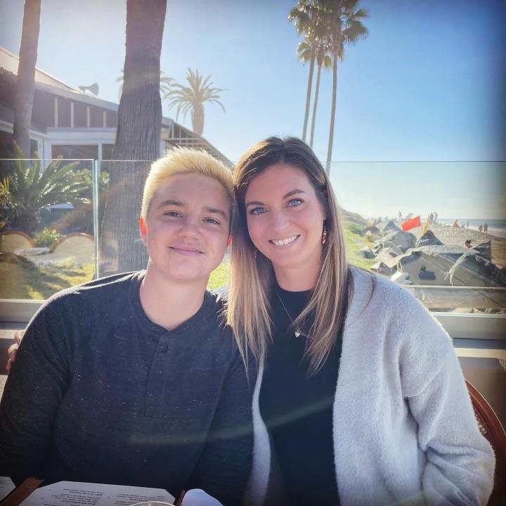 Having brunch in San Diego.