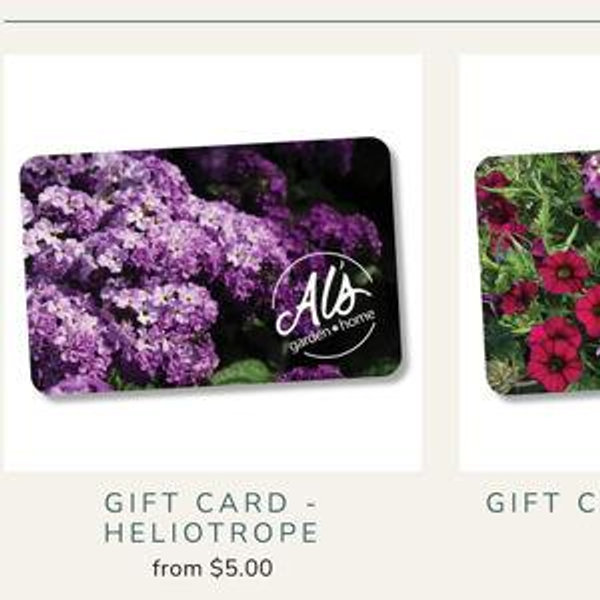 Al's Home and Garden Giftcard
