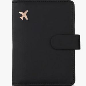 Melsbrinna Premium Leather Passport Case, Waterproof