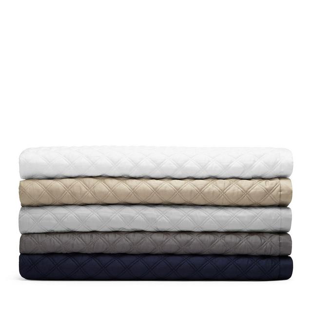 Hudson Park Collection - Hudson Park Double Diamond Coverlet, Queen - 100% Exclusive