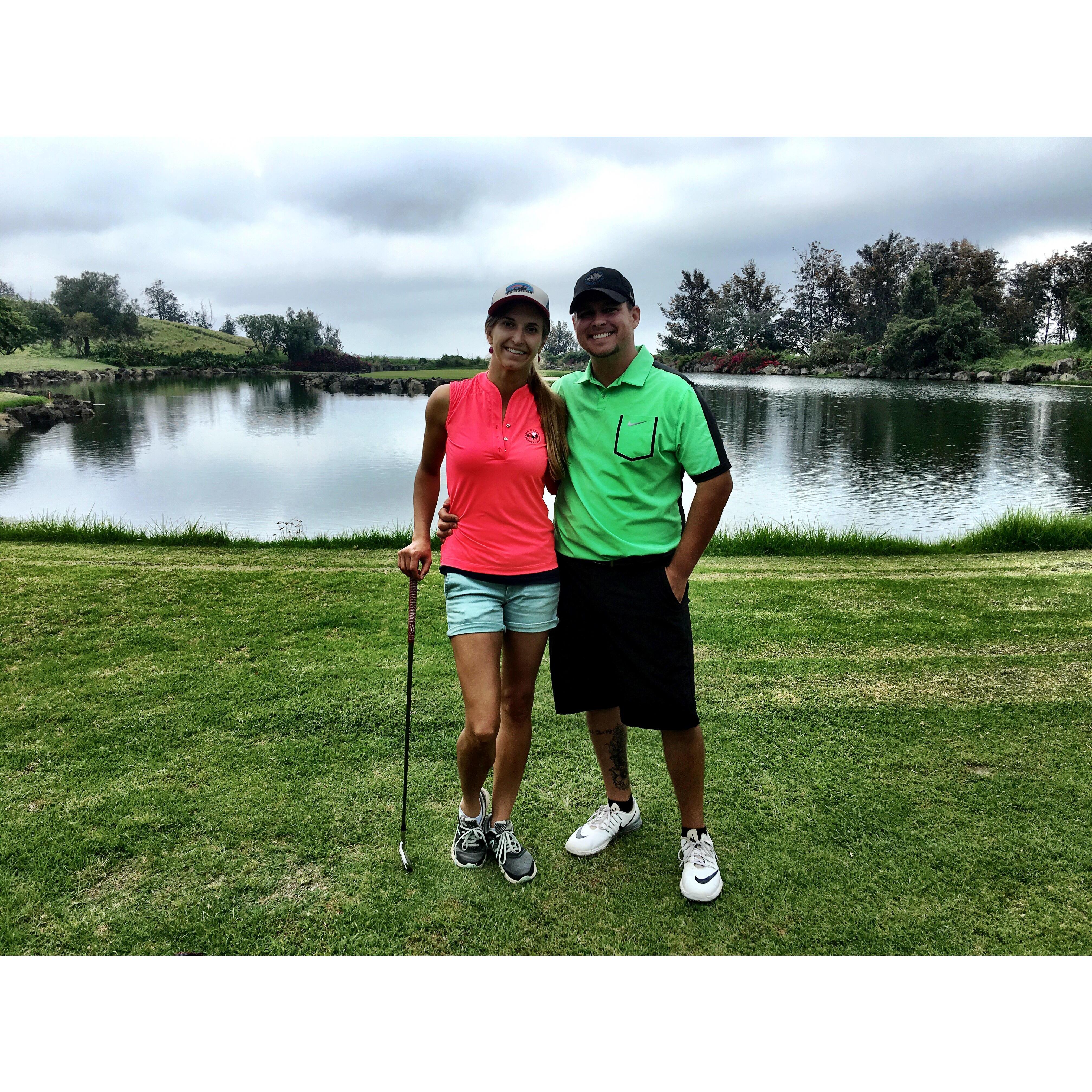 Charity golf tournament